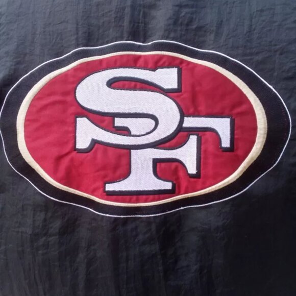 Vtg. San Francisco 49ers Pro Player NFL Experience Reversible Jacket - Size GD/L - Picture 5 of 15